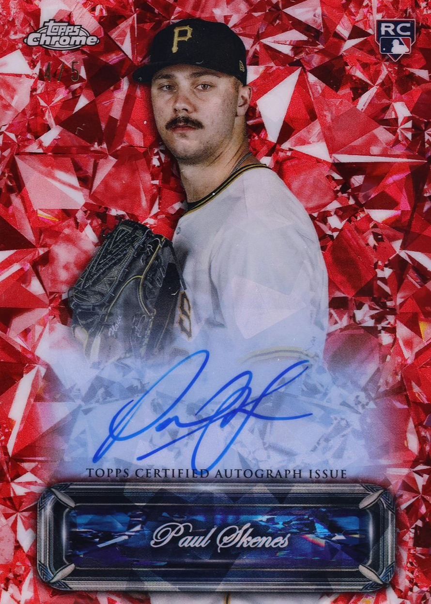 Paul Skenes 2024 Topps Chrome Update Sapphire Edition #USSA-PAS