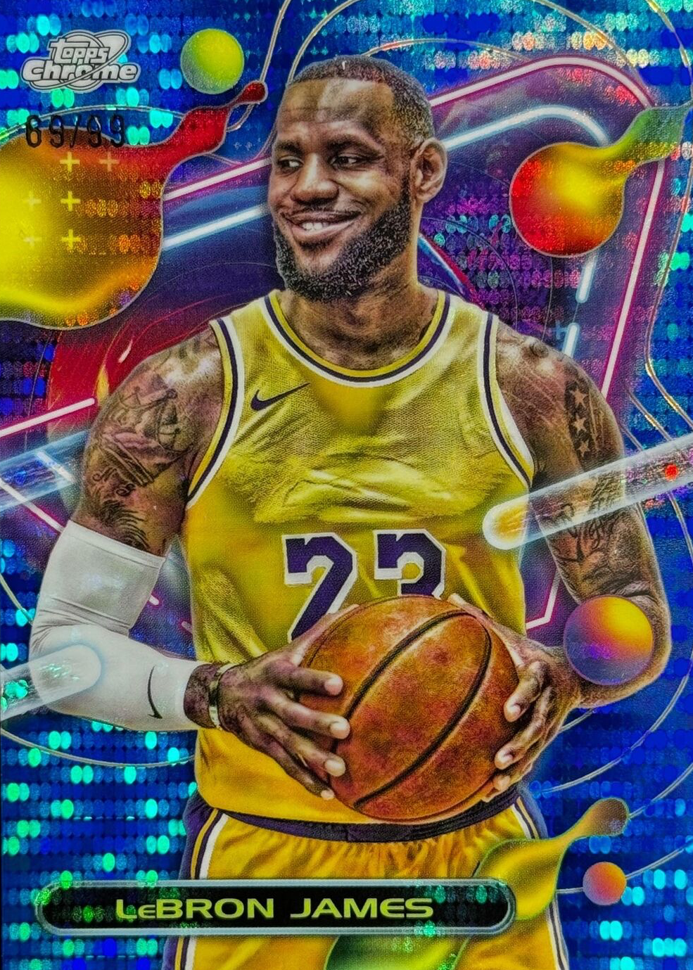 NBA カード Lebron James Topps Chrome PSA9 LeBron James 2009 Topps Chrome #16 Refractor /500 PSA 8 | eBay