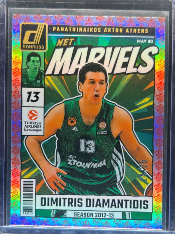 2024 Donruss EuroLeague #15 Net Marvels - 25th Anniversary /25
