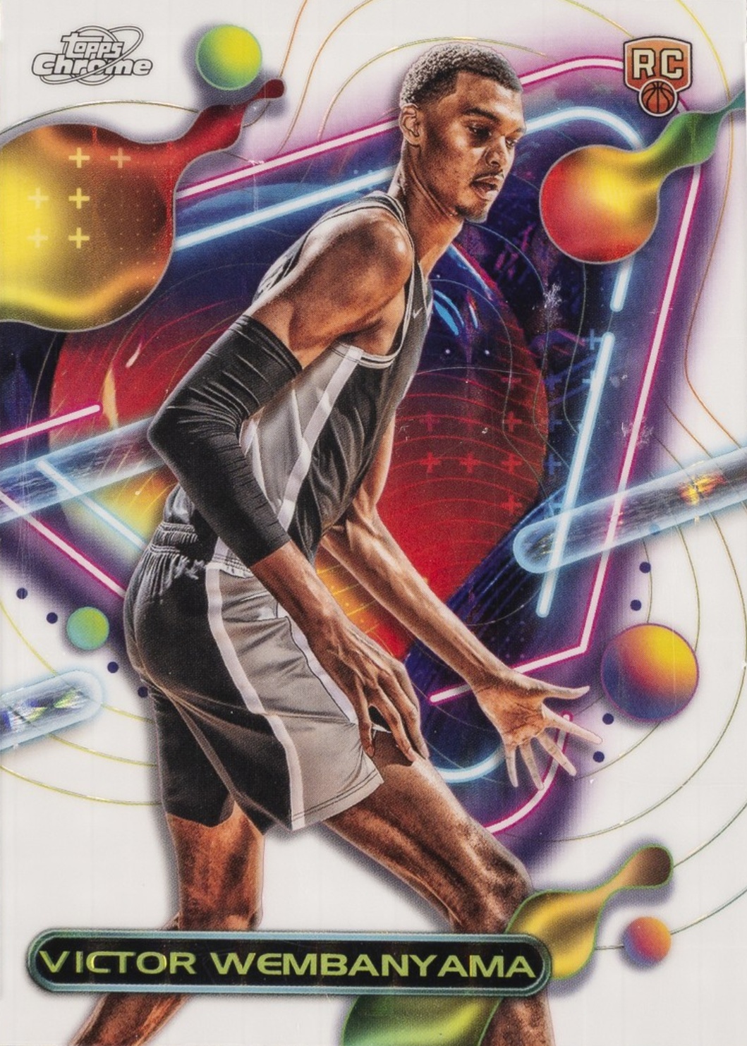 Victor Wembanyama 2023 Topps Chrome Cosmic #151 White Hole