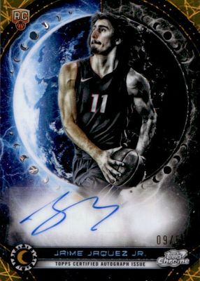 2023 Topps Chrome Cosmic #ERA-JJ Equinox Autographs - Gold Interstellar Refractor /50