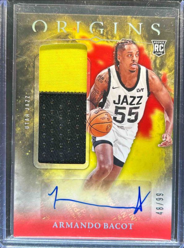 2024 Origins #RJA-ABJ Rookie Jersey Autographs - Red /99