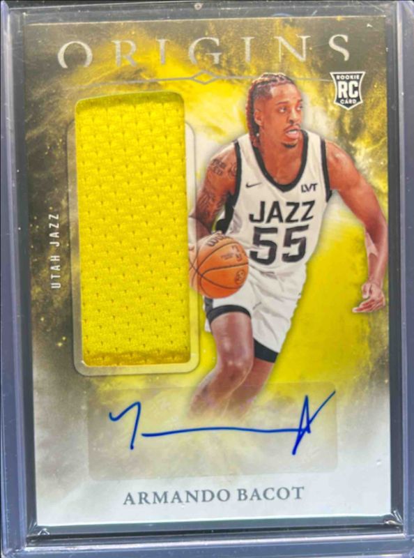 2024 Origins #RJA-ABJ Rookie Jersey Autographs