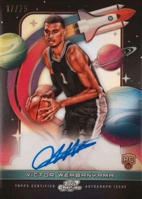 2023 Topps Chrome Cosmic #FFS-VW First Flight Signatures - Refractor /75