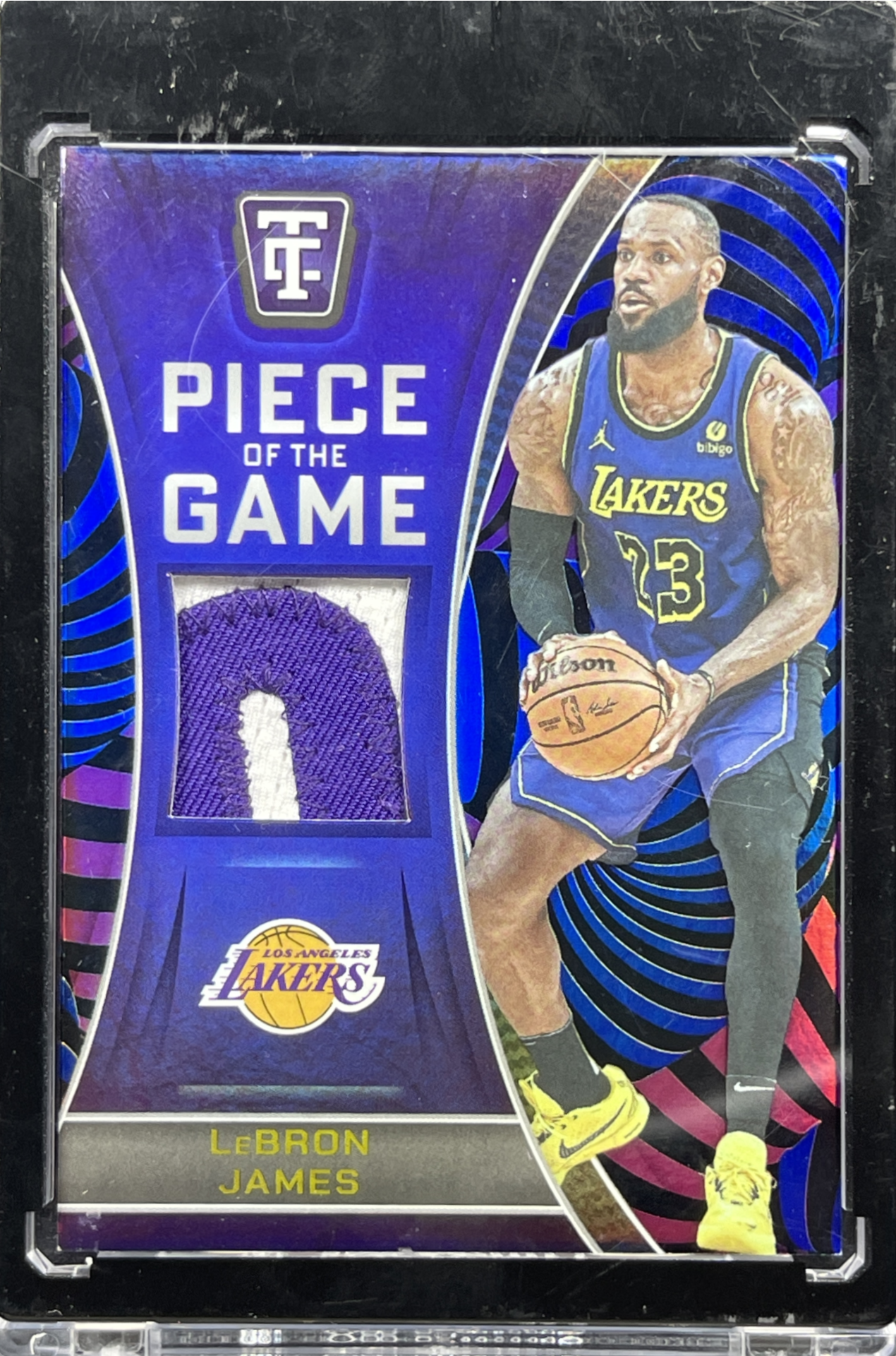 LeBron James 2024 Totally Certified #POG-LBJ Piece of the Game