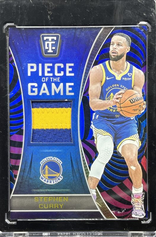 Stephen Curry 2024 Totally Certified #POG-SCW Piece of the Game