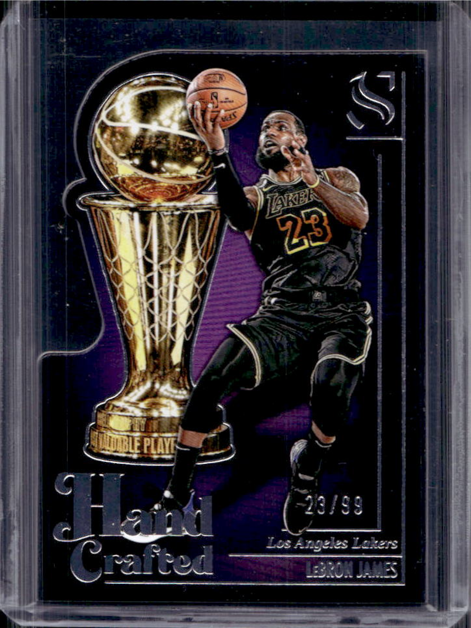 LeBron James 2024 Silhouette #12 Hand Crafted /99 Price Guide 