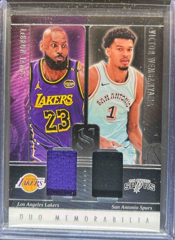 2024 Silhouette #DUO-LJV Duo Memorabilia