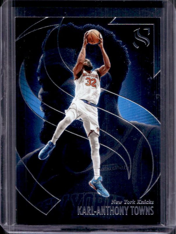 Karl-Anthony Towns 2024 Silhouette #49 Base Price Guide - Sports 