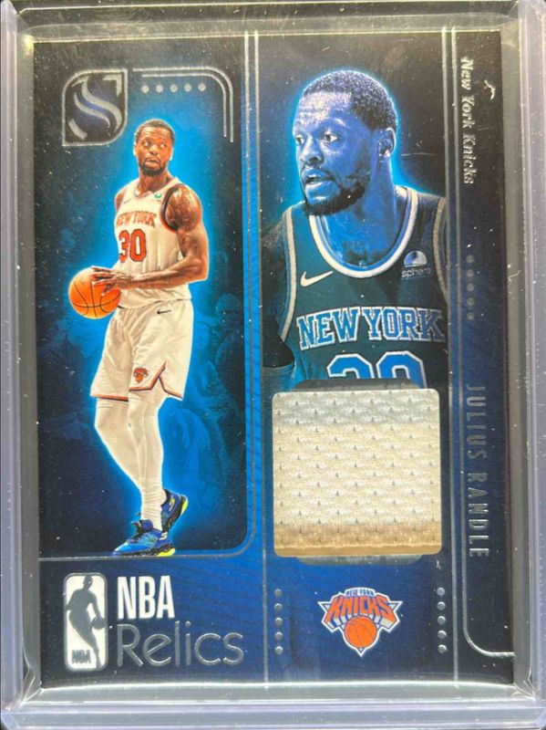 Julius Randle 2024 Silhouette #REL-JRN NBA Relics Price Guide