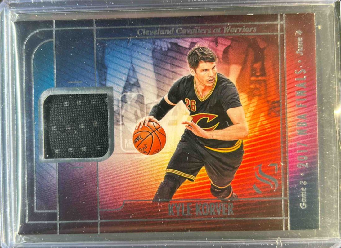 2024 Silhouette #FM-KYK NBA Finals Memorabilia