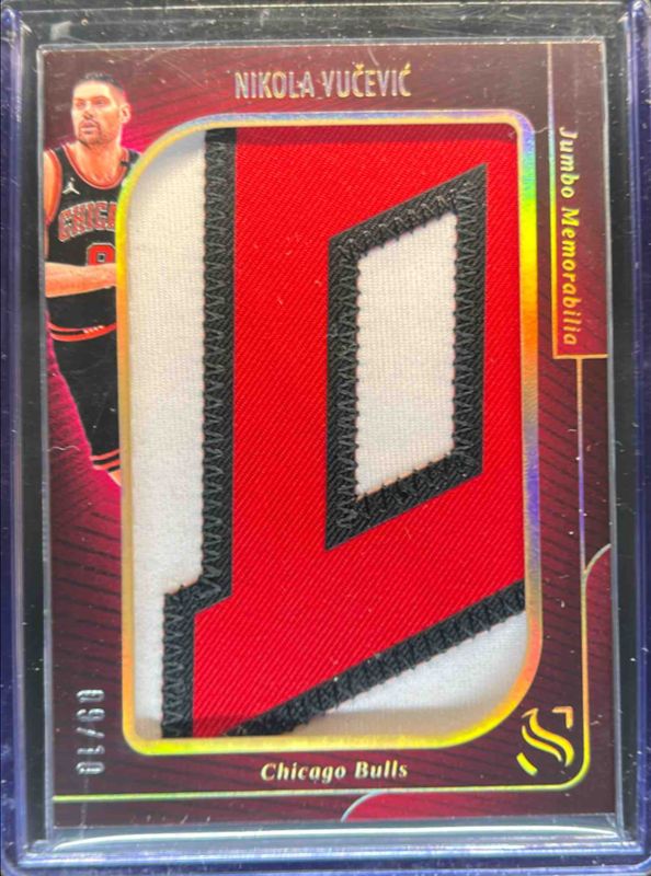 2024 Silhouette #JM-NKV Jumbo Memorabilia - Holo Gold /10