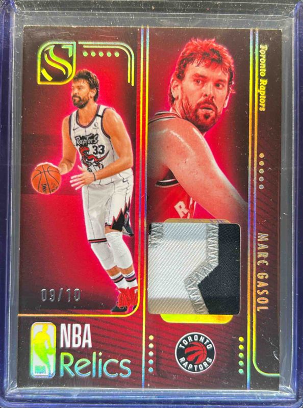 2024 Silhouette #REL-GAS NBA Relics - Holo Gold /10