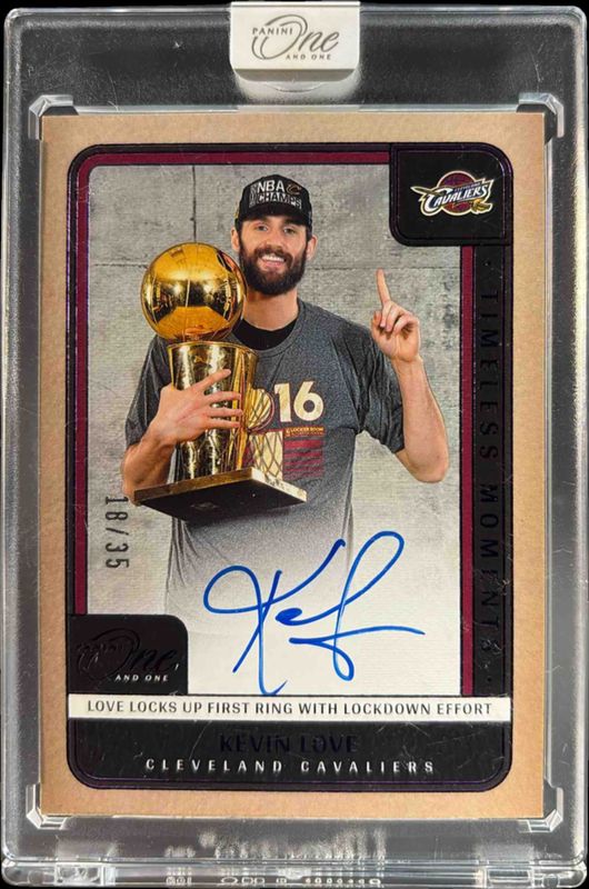 2024 One and One #4 Timeless Moments Autographs /99