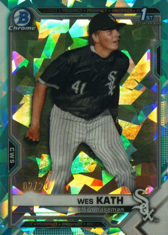 2021 Bowman Draft Sapphire Edition #BDC-43 Chrome - Aqua /20 (1st)