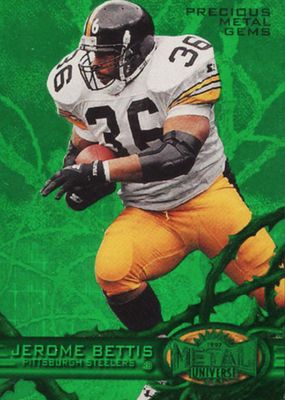 1997 Metal Universe #81 Precious Metal Gems Green /15