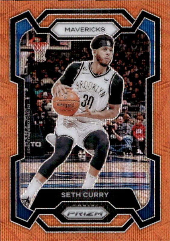 2023 Prizm #219 Orange Wave /60