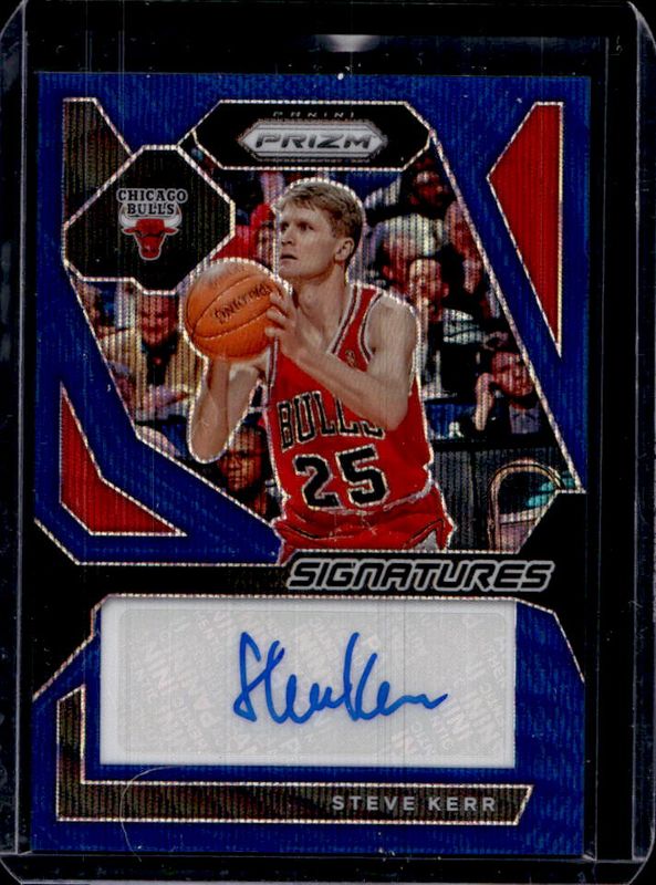 2023 Prizm #SIG-KER Signatures - Blue Wave