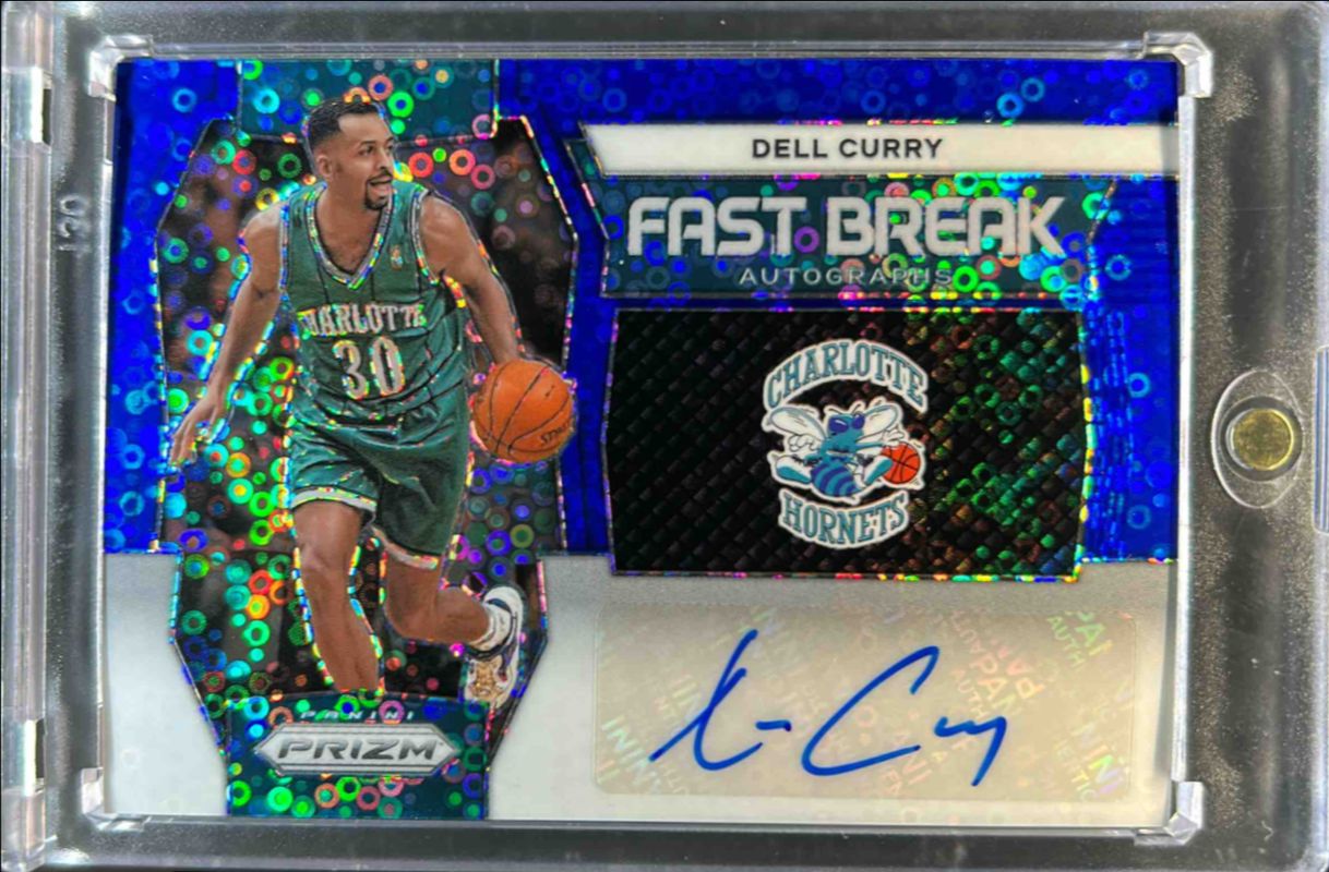2023 Prizm #FB-DCC Fast Break Autographs - Blue Disco /49