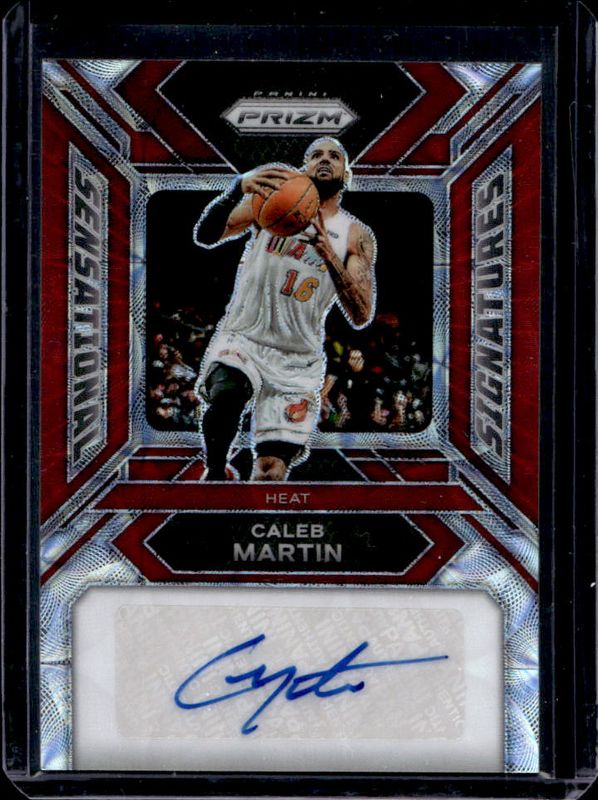 Caleb Martin PANINI PRIZM auto RC リフレクタ Caleb Martin 2023 Prizm #SS-CM Sensational Signatures - Choice /88