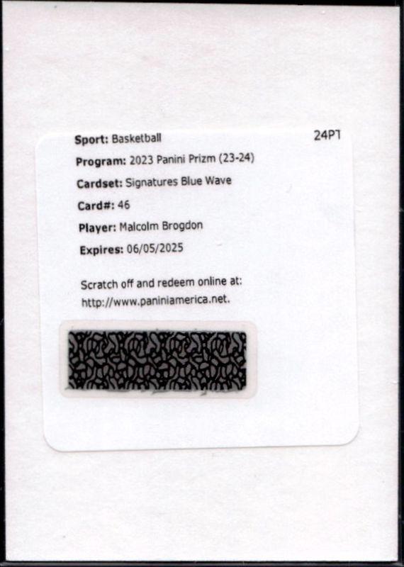 2023 Prizm #SIG- Signatures - Blue Wave