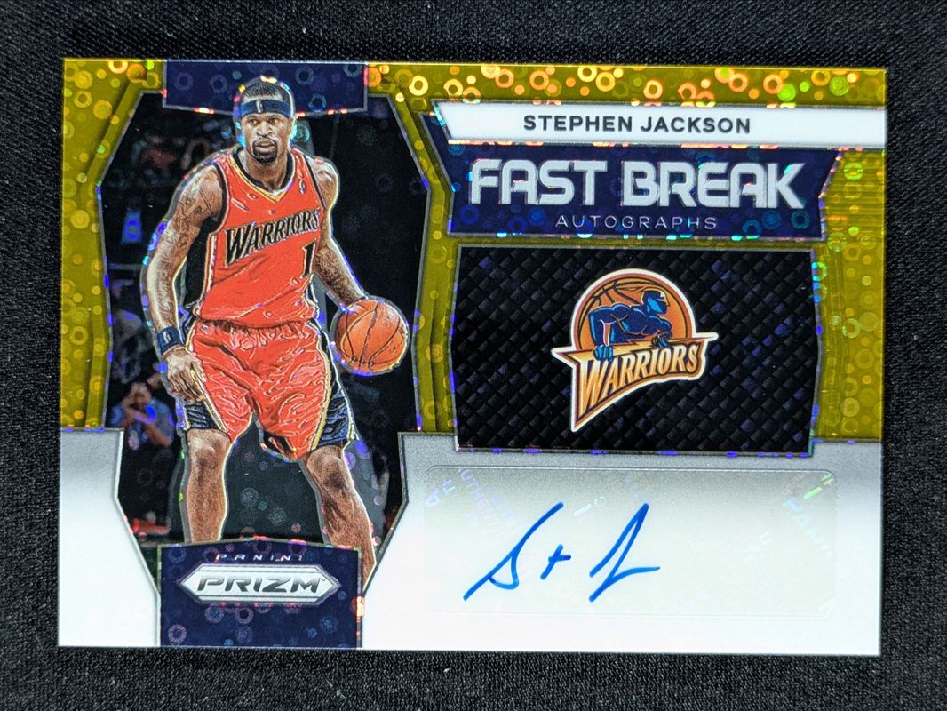 2023 Prizm #FB-SJG Fast Break Autographs - Gold /10