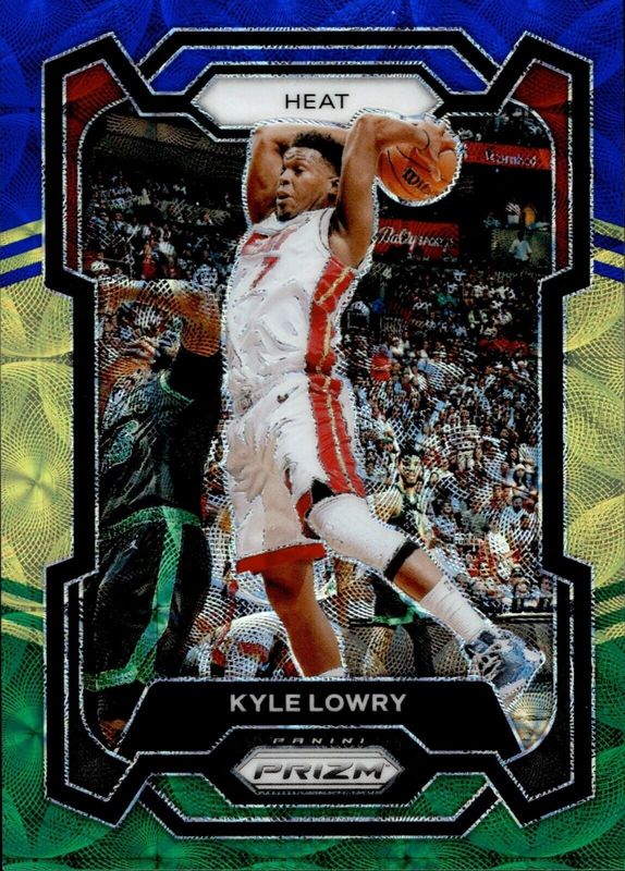 2023 Prizm #40 Choice Blue Yellow Green