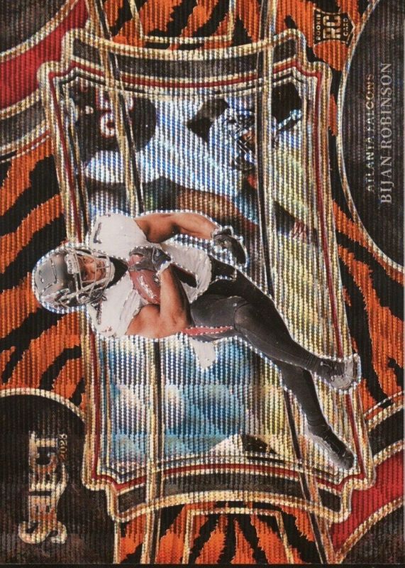 Bijan Robinson 2023 Select #304 Field Level Tiger /(SSP) Rookie RAW