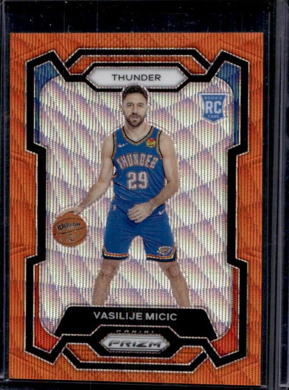 2023 Prizm #297 Orange Wave /60