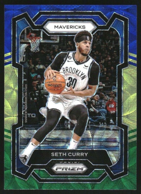 2023 Prizm #219 Choice Blue Yellow Green