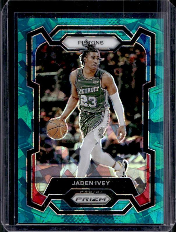 TJBB リアルカード エイロン Jaden Ivey 2023 Prizm #52 Teal Ice /225 Price Guide - Sports Card