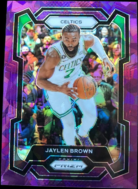 Jaylen Brown 2023 Prizm #31 Purple Ice /149 Price Guide - Sports