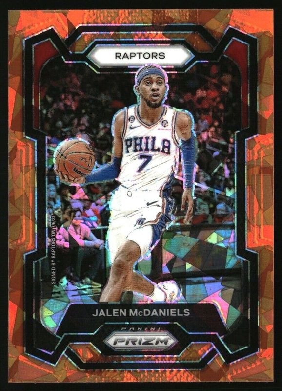 2023 Prizm #291 Orange Ice