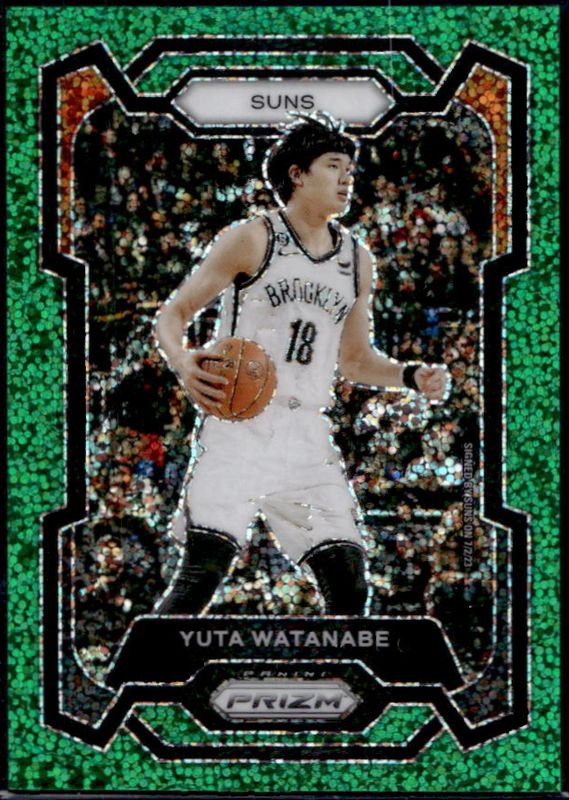 2023 Prizm #285 Green Sparkle /8