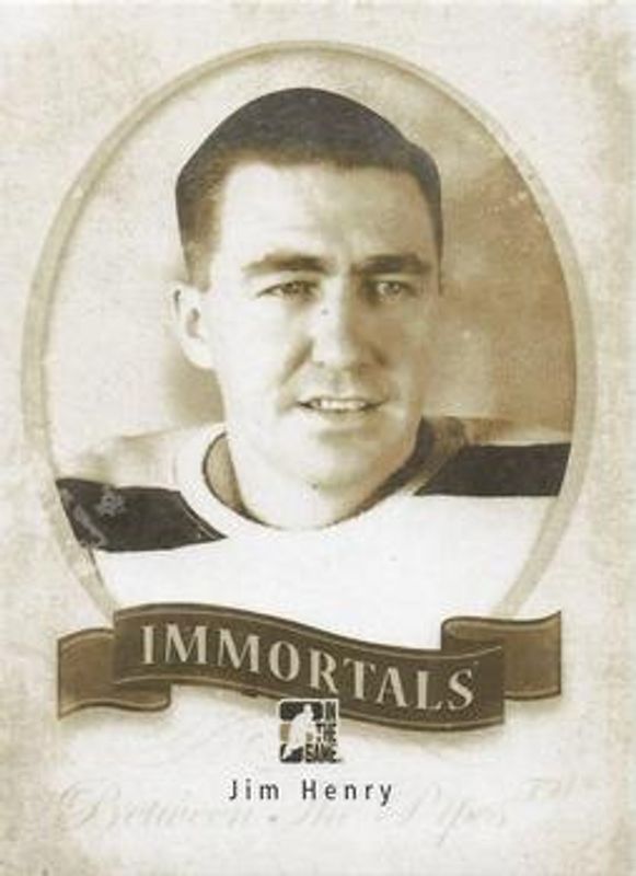 2013 In The Game Between the Pipes #I-30 Immortals
