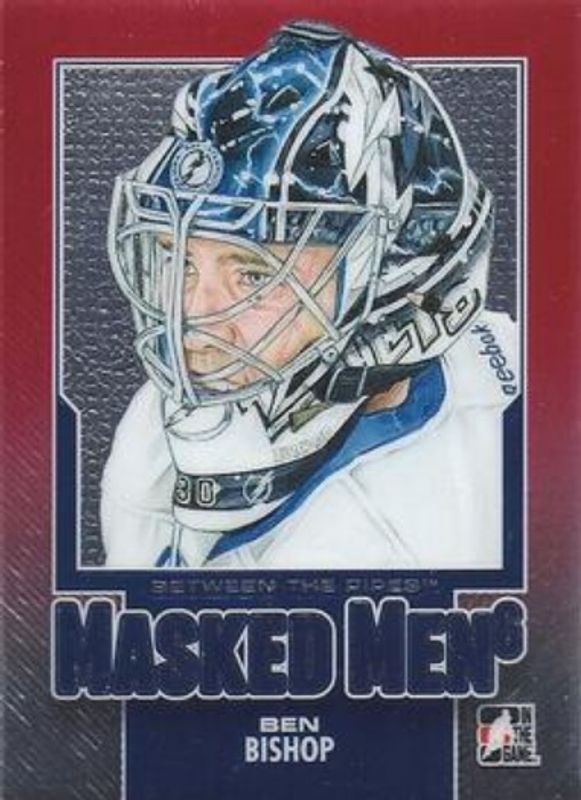 2013 In The Game Between the Pipes #MM-01 Masked Men 6 Red