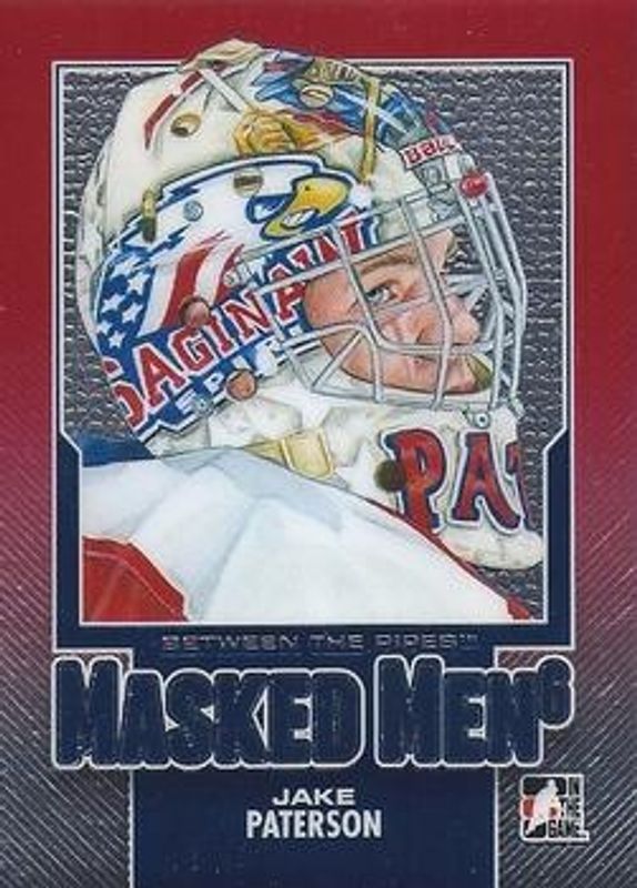 2013 In The Game Between the Pipes #MM-24 Masked Men 6 Red