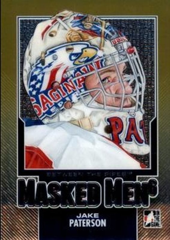 2013 In The Game Between the Pipes #MM-24 Masked Men 6 Gold