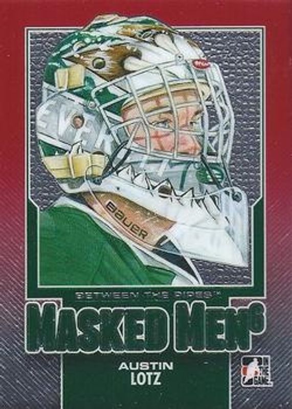 2013 In The Game Between the Pipes #MM-19 Masked Men 6 Red