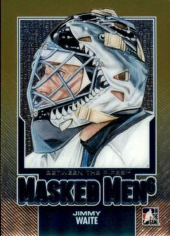 2013 In The Game Between the Pipes #MM-42 Masked Men 6 Gold