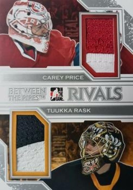 2013 In The Game Between the Pipes #R-03 Rivals Jerseys Silver /90