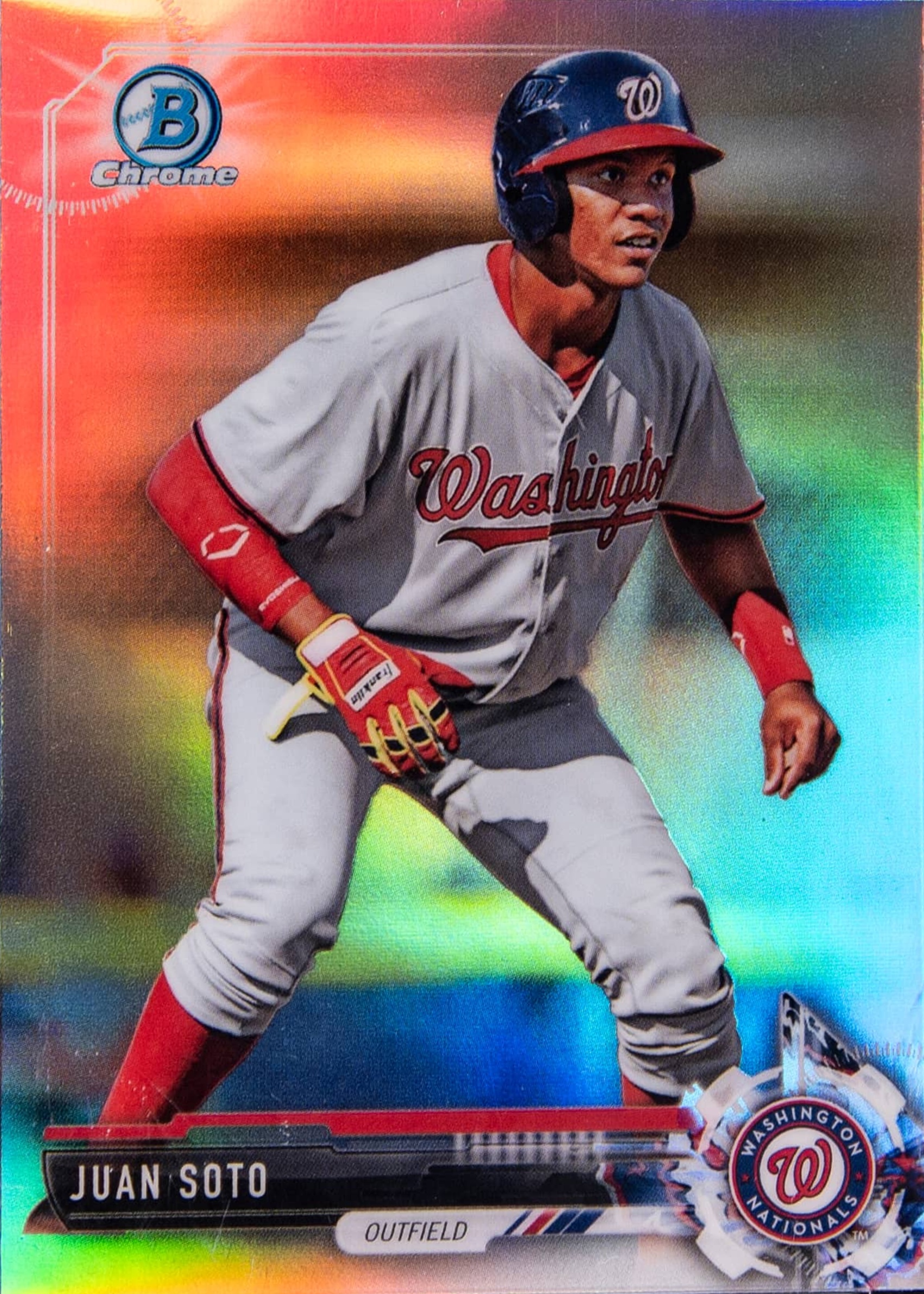 Juan Soto 2017 Bowman Draft #BDC-162 Chrome - Refractor Price