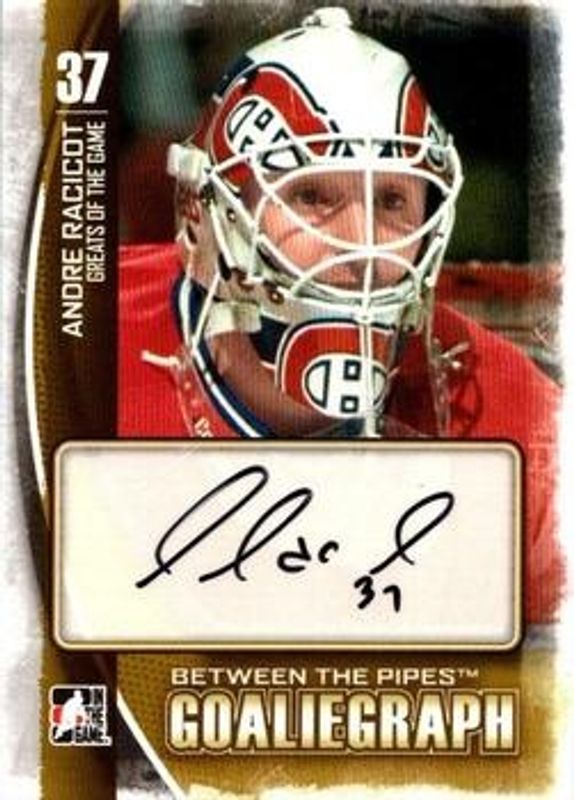 2013 In The Game Between the Pipes #A-ARA GoalieGraphs