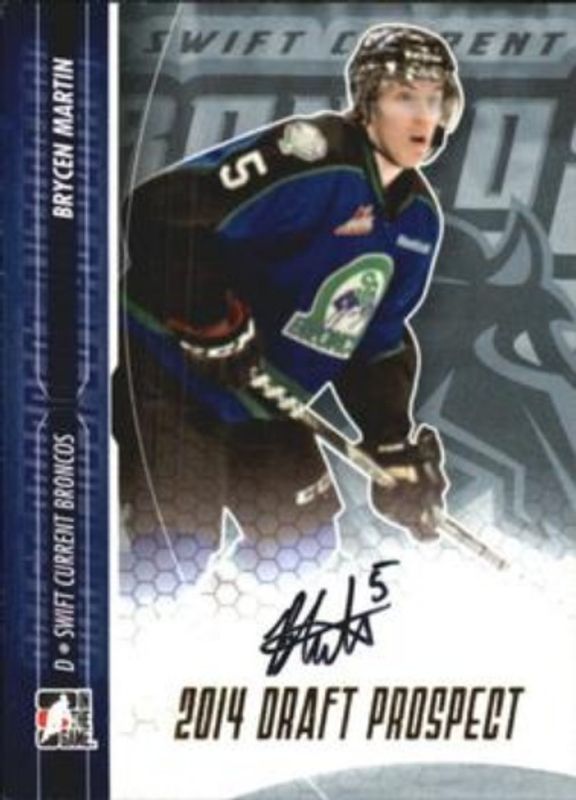 2014 In The Game Draft Prospects #A-BMA2 Autographs - Gold