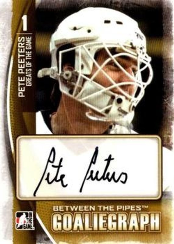 2013 In The Game Between the Pipes #A-PP GoalieGraphs