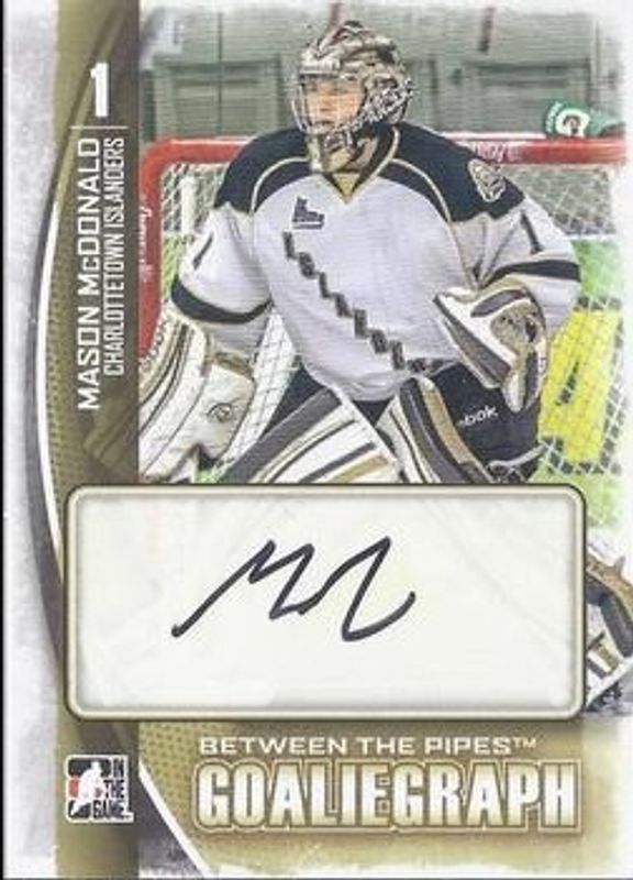 2013 In The Game Between the Pipes #A-MMA GoalieGraphs