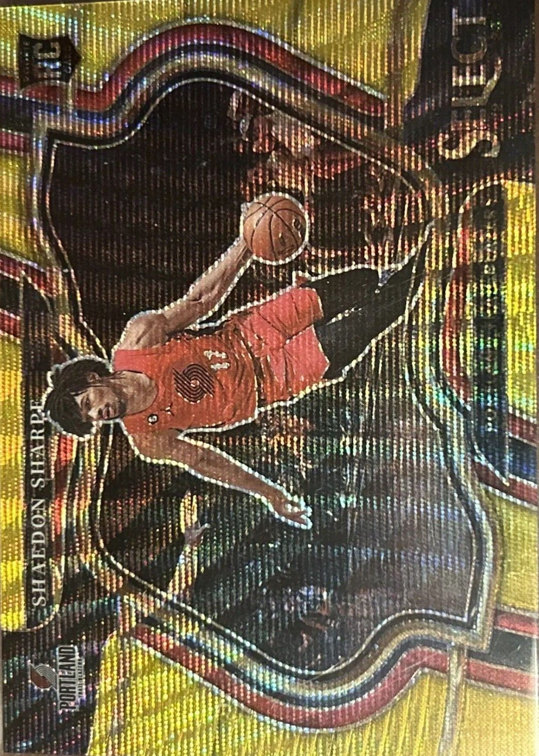 Shaedon Sharpe 2022 Select #292 Courtside Gold Wave /10