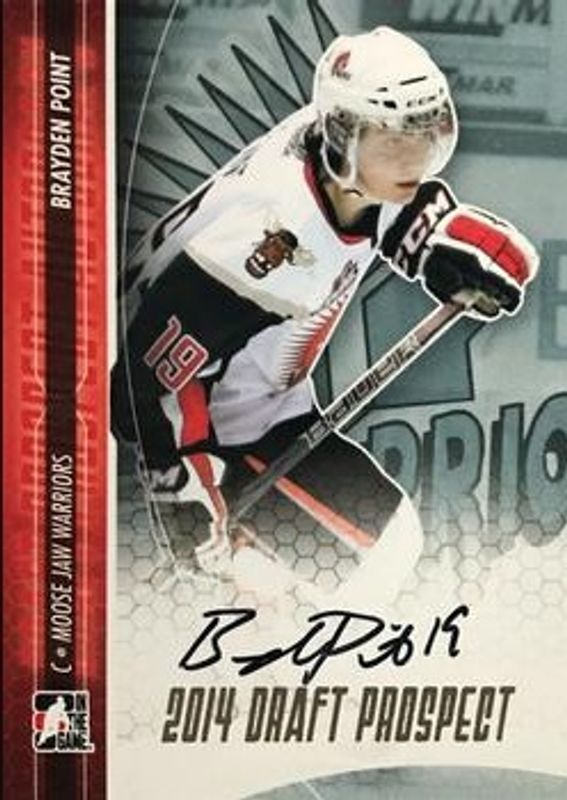 2014 In The Game Draft Prospects #A-BPO2 Autographs - Gold