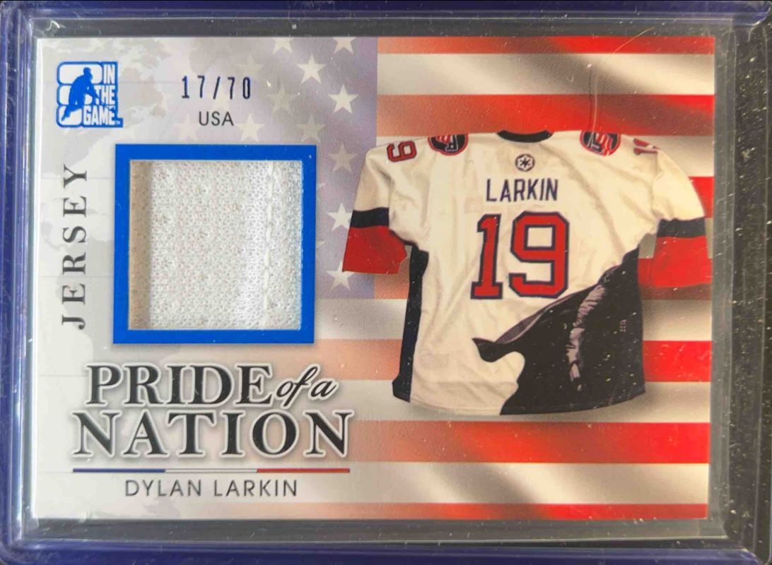 2014 In The Game Draft Prospects #PN-8 Pride of a Nation Jerseys - Blue /70