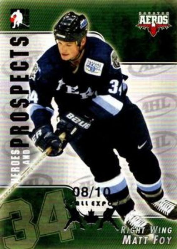 2004 In The Game Heroes & Prospects #21 Fall Expo Silver /10
